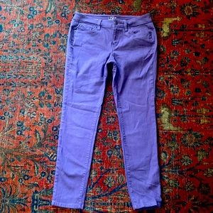 💜Lavender Loft skinny jeans💜